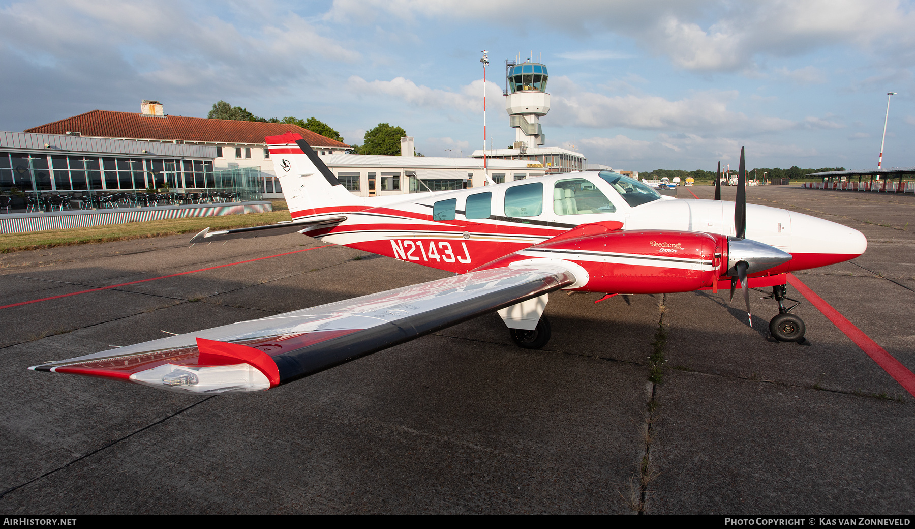Aircraft Photo of N2143J | Raytheon 58 Baron | AirHistory.net #820446
