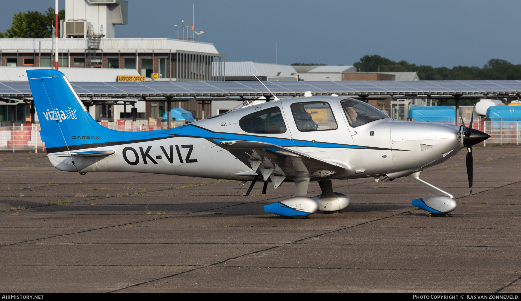 Aircraft Photo of OK-VIZ | Cirrus SR-22T G5-GTS Carbon | Vizija Air | AirHistory.net #820471