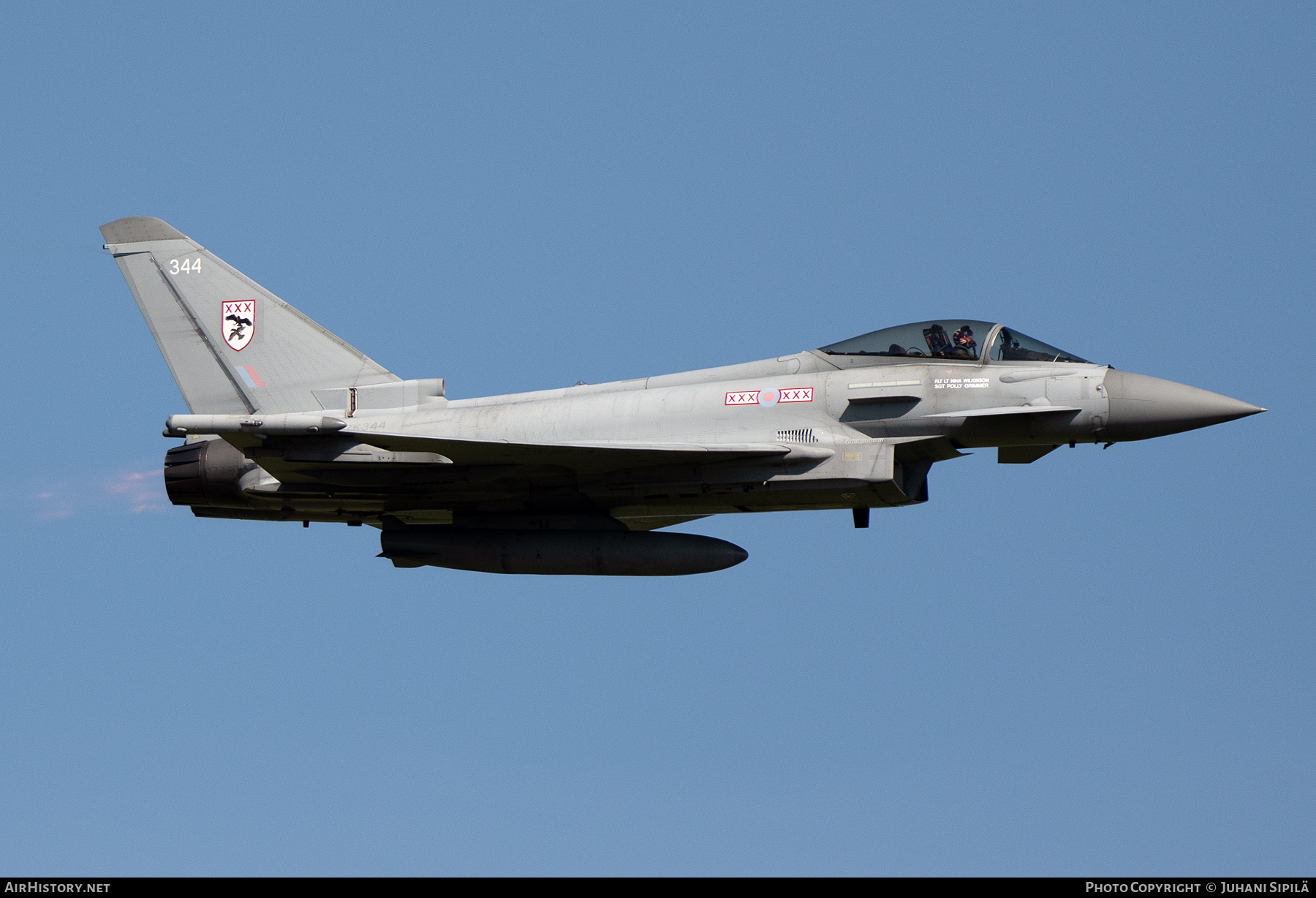 Aircraft Photo of ZK344 | Eurofighter EF-2000 Typhoon FGR4 | UK - Air Force | AirHistory.net #820472