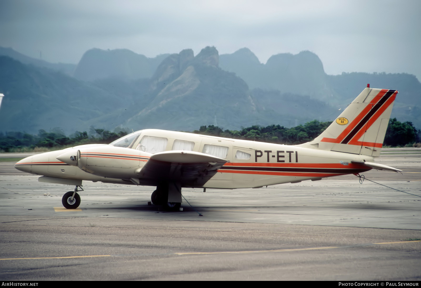 Aircraft Photo of PT-ETI | Embraer EMB-810C Seneca II | AirHistory.net #820480