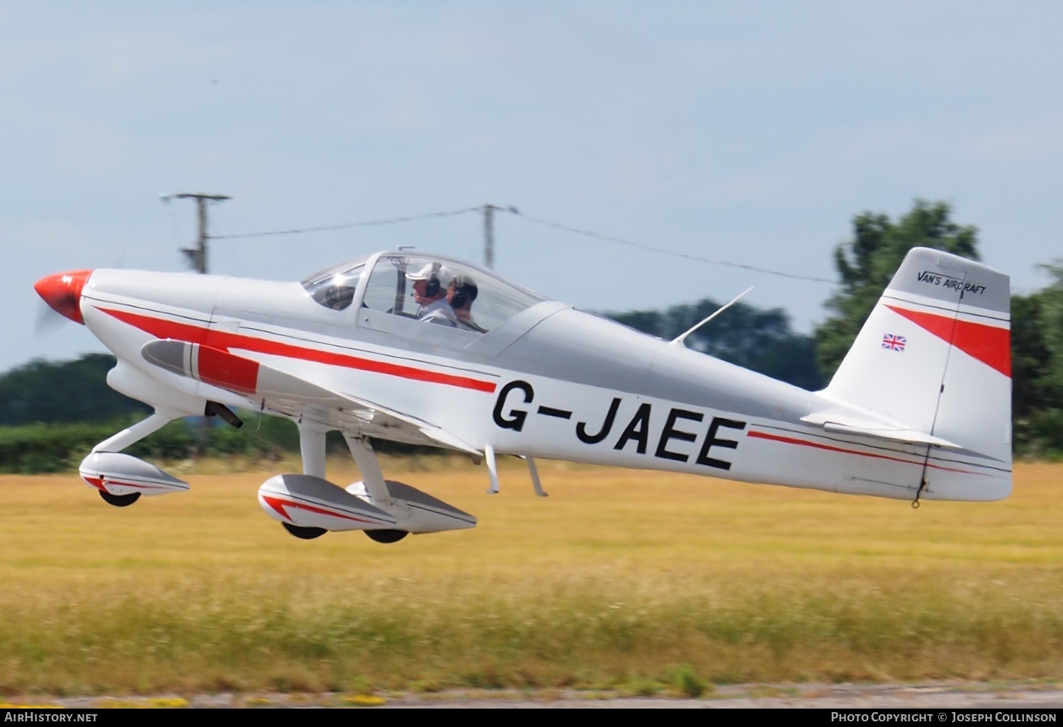 Aircraft Photo of G-JAEE | Van's RV-6A | AirHistory.net #820535