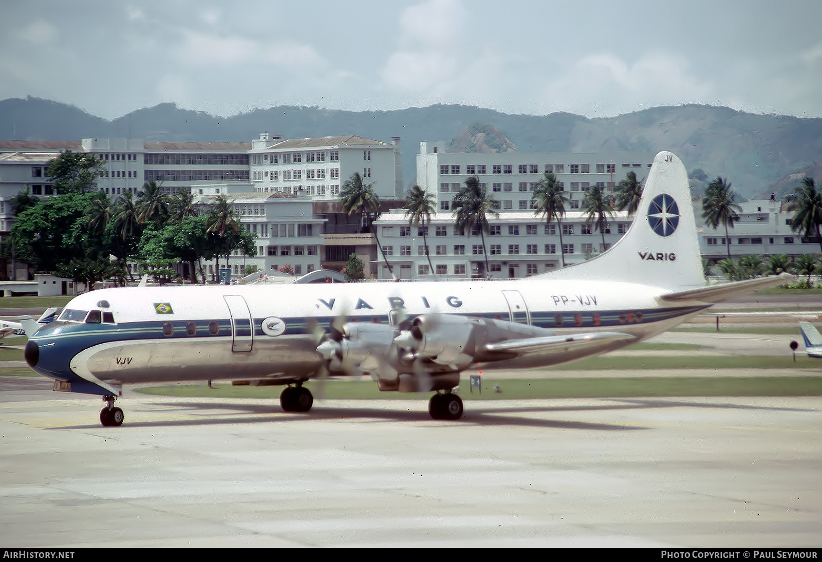 Aircraft Photo of PP-VJV | Lockheed L-188A Electra | Varig | AirHistory.net #820547