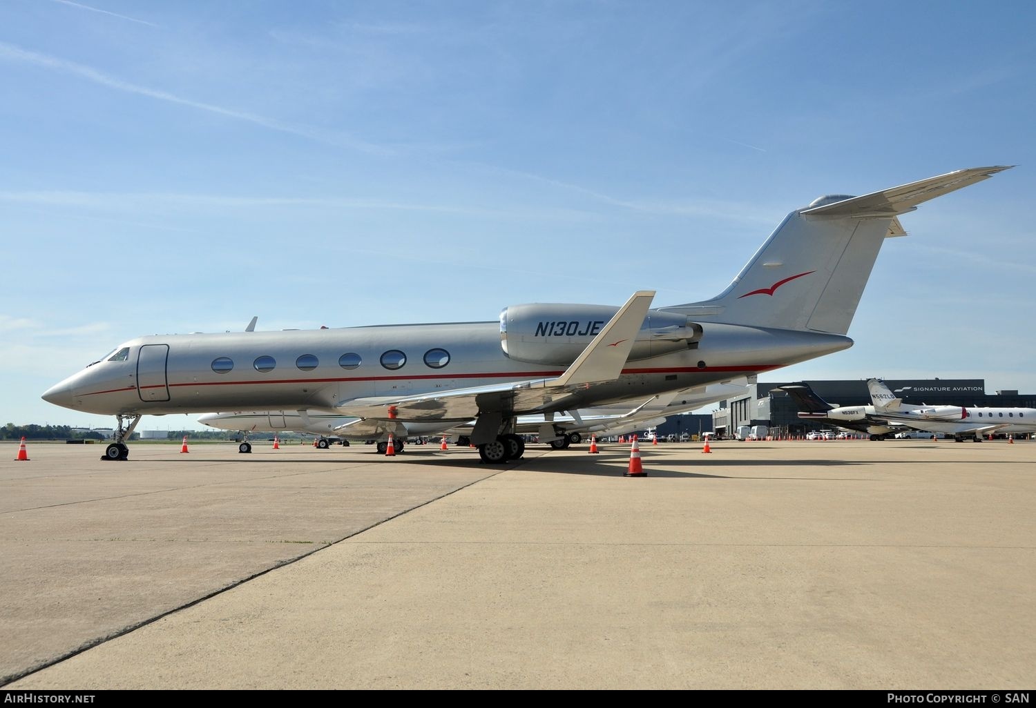 Aircraft Photo of N130JE | Gulfstream Aerospace G-IV Gulfstream IV-SP | VistaJet | AirHistory.net #820564
