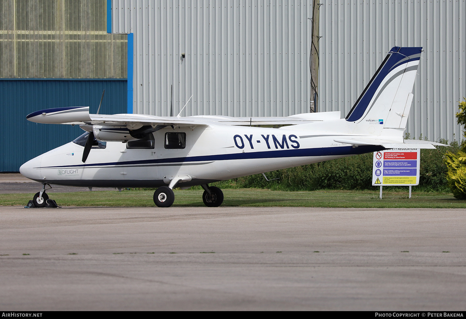 Aircraft Photo of OY-YMS | Vulcanair P-68C | Bioflight | AirHistory.net #820568
