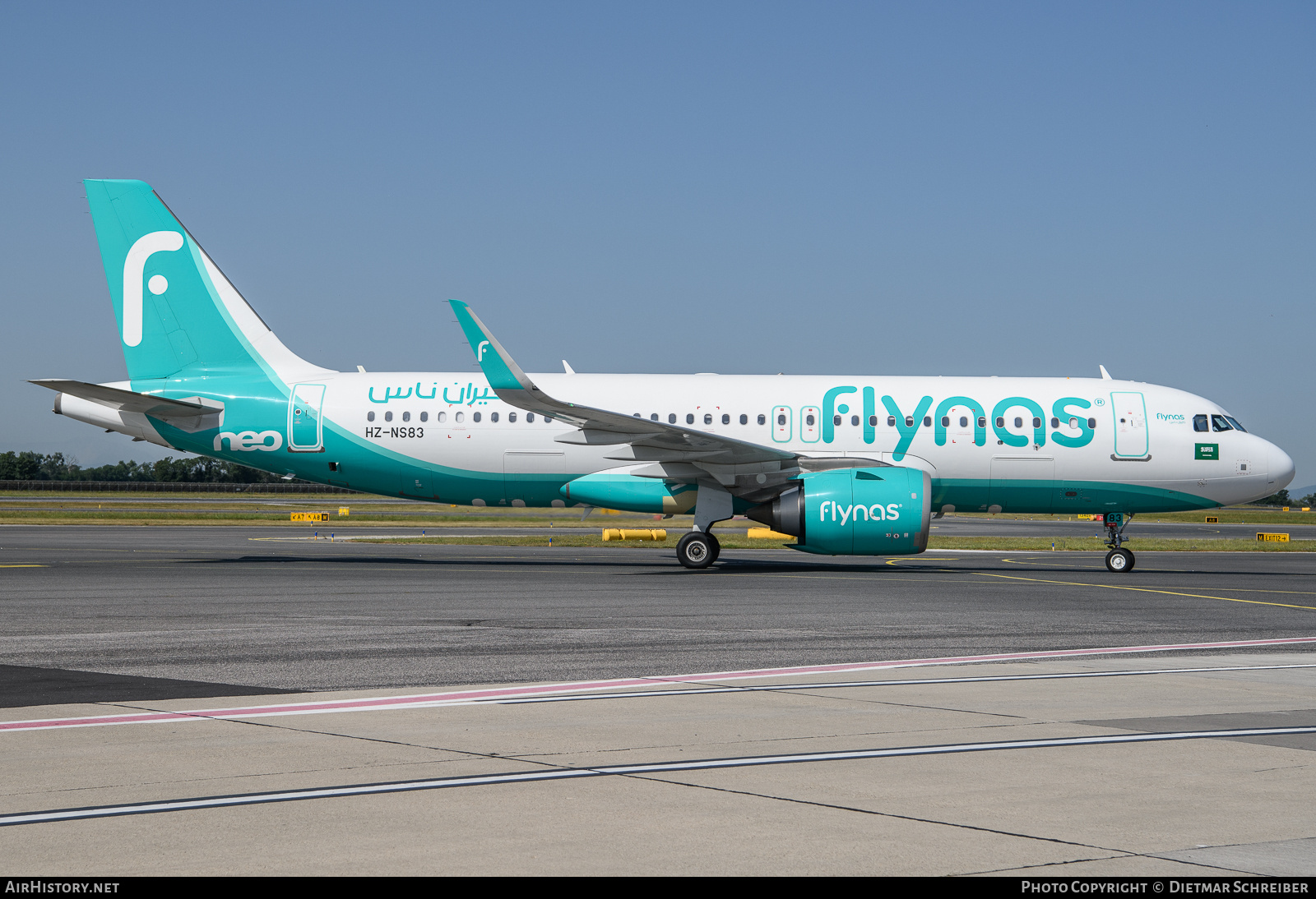Aircraft Photo of HZ-NS83 | Airbus A320-251N | Flynas | AirHistory.net #820579