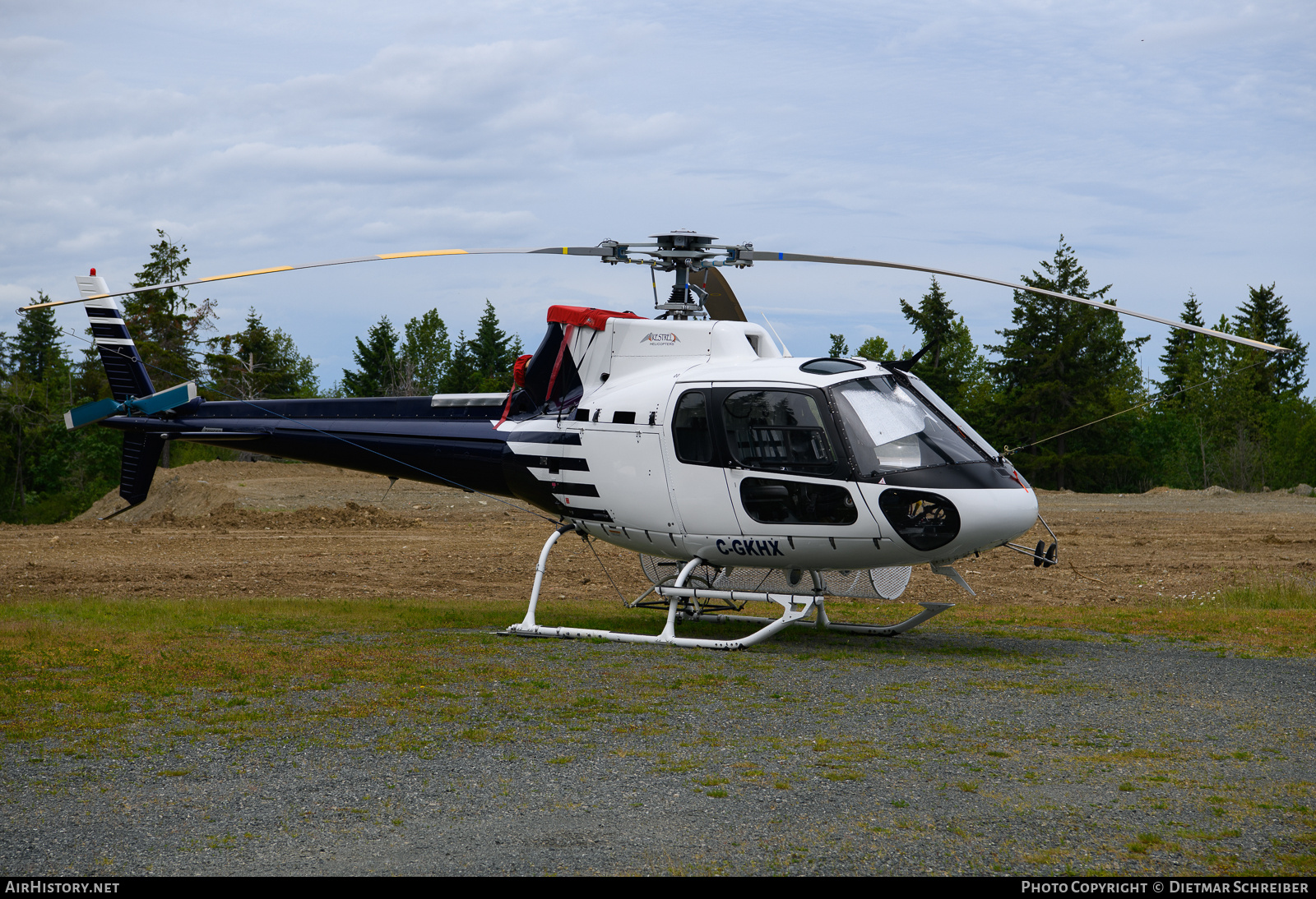 Aircraft Photo of C-GKHX | Eurocopter AS-350B-2 Ecureuil | Kestrel Helicopters | AirHistory.net #820582