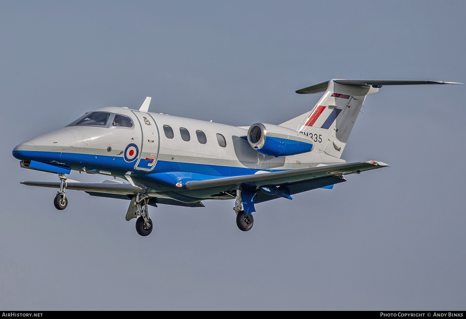 Aircraft Photo of ZM335 | Embraer EMB-500 Phenom 100 | UK - Air Force | AirHistory.net #820584
