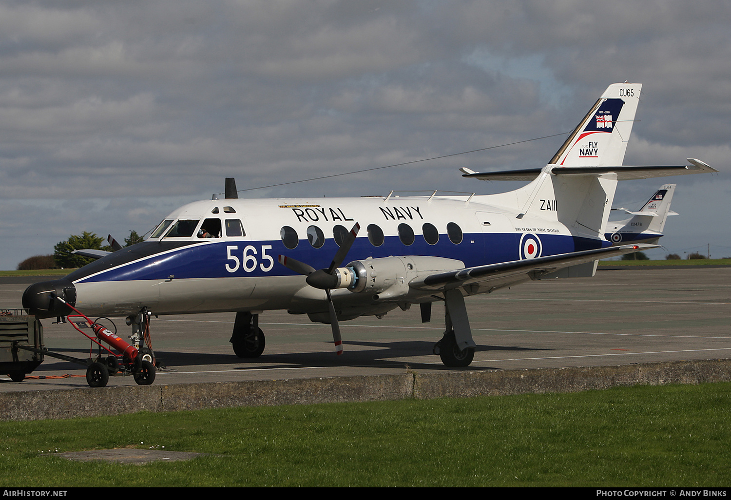 Aircraft Photo of ZA111 | Scottish Aviation HP-137 Jetstream T2 | UK - Navy | AirHistory.net #820586