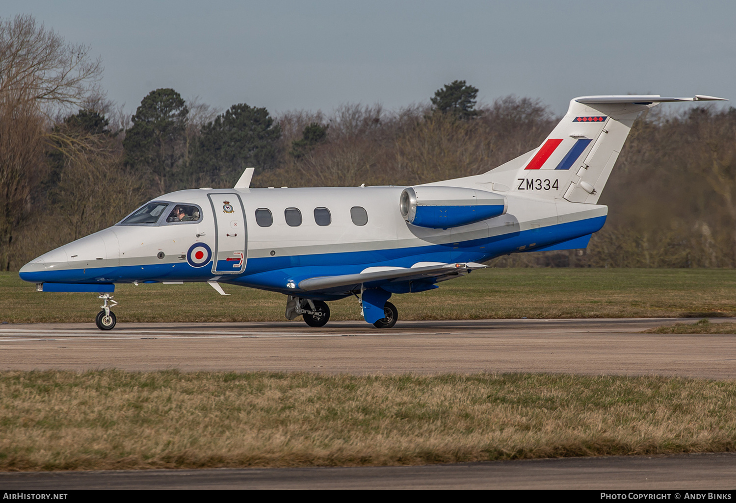 Aircraft Photo of ZM334 | Embraer EMB-500 Phenom 100 | UK - Air Force | AirHistory.net #820603