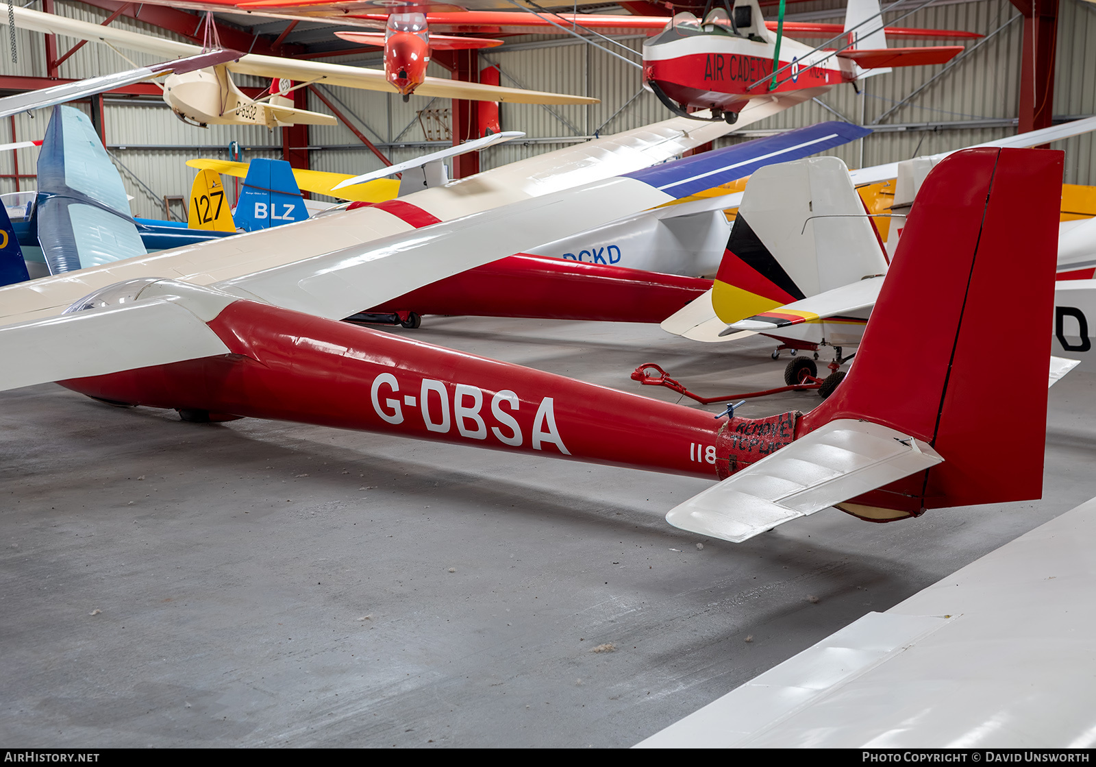 Aircraft Photo of G-DBSA / BGA 1187 | Slingsby T-51 Dart | AirHistory.net #820616