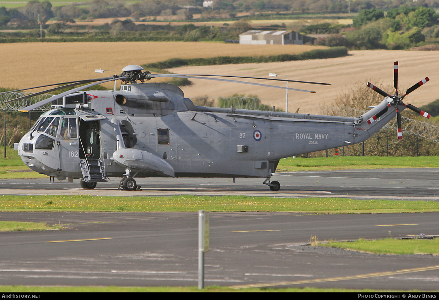 Aircraft Photo of ZD636 | Westland WS-61 Sea King ASaC7 | UK - Navy | AirHistory.net #820625