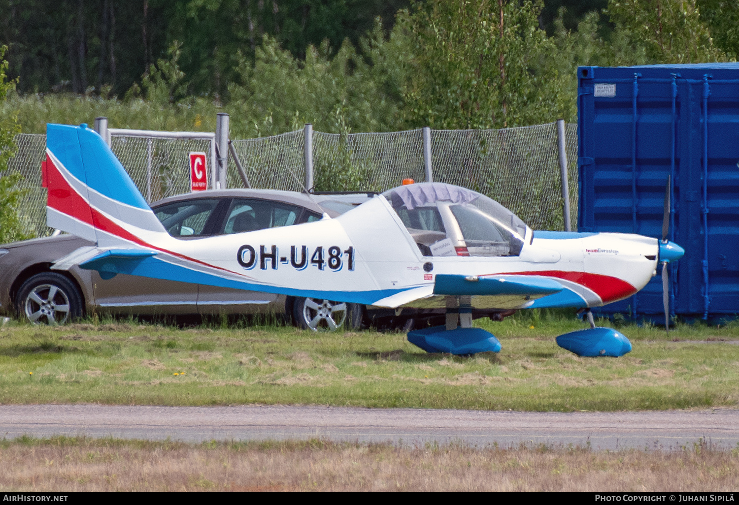 Aircraft Photo of OH-U481 | Evektor-Aerotechnik EV-97 Eurostar | AirHistory.net #820630