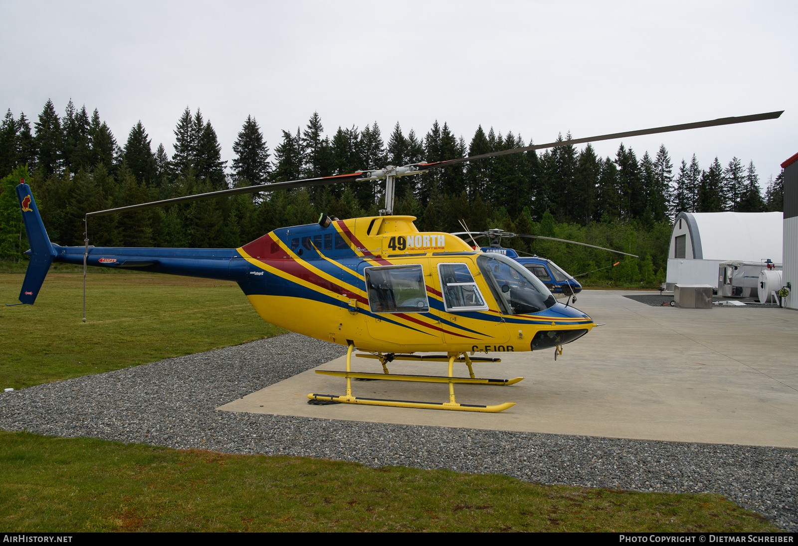 Aircraft Photo of C-FJOR | Bell 206B JetRanger II | 49 North Helicopters | AirHistory.net #820635