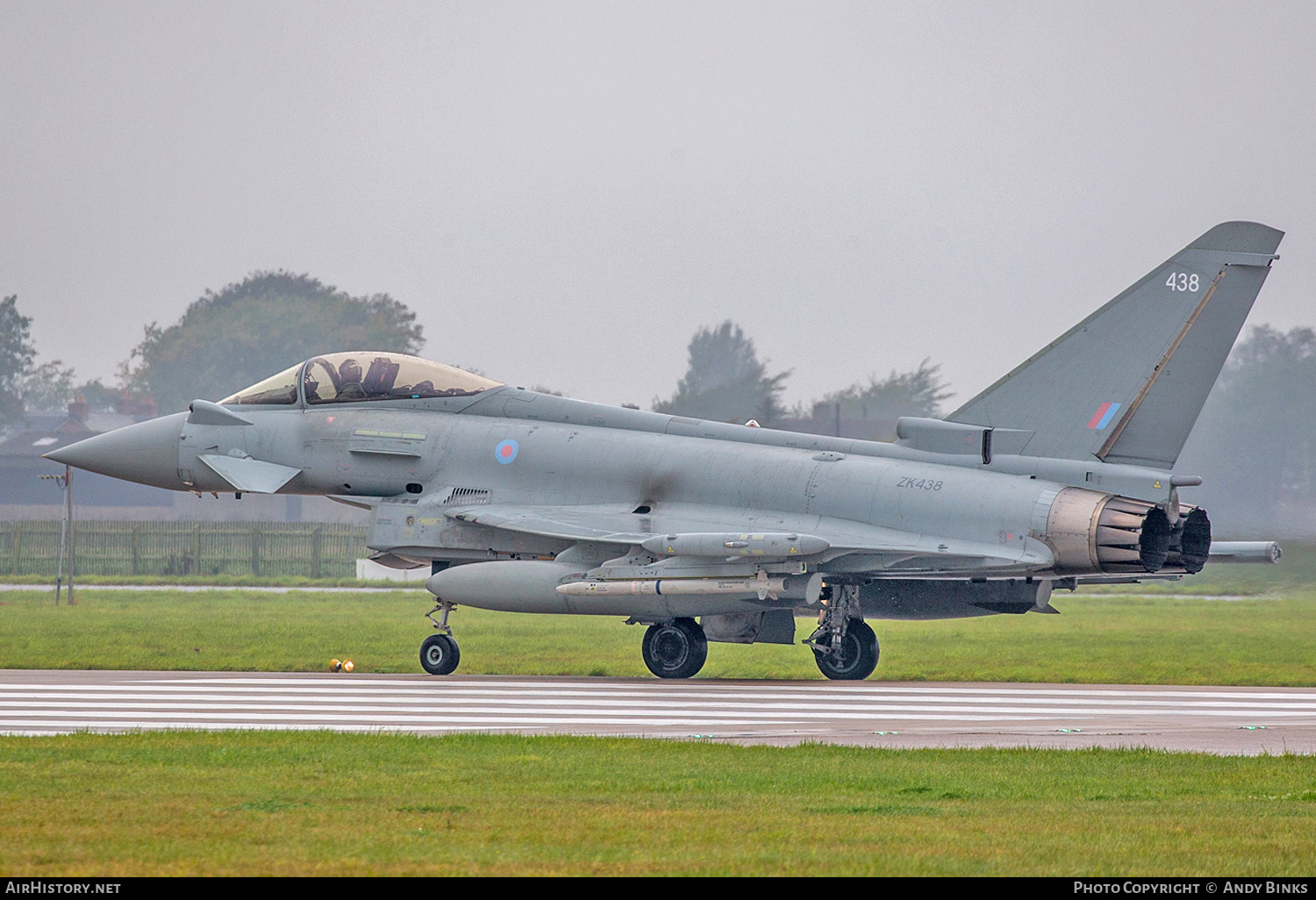 Aircraft Photo of ZK438 | Eurofighter EF-2000 Typhoon FGR4 | UK - Air Force | AirHistory.net #820654