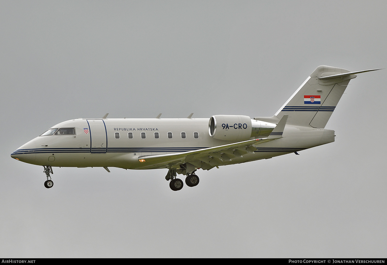 Aircraft Photo of 9A-CRO | Canadair Challenger 604 (CL-600-2B16) | Croatia - Government | AirHistory.net #820657