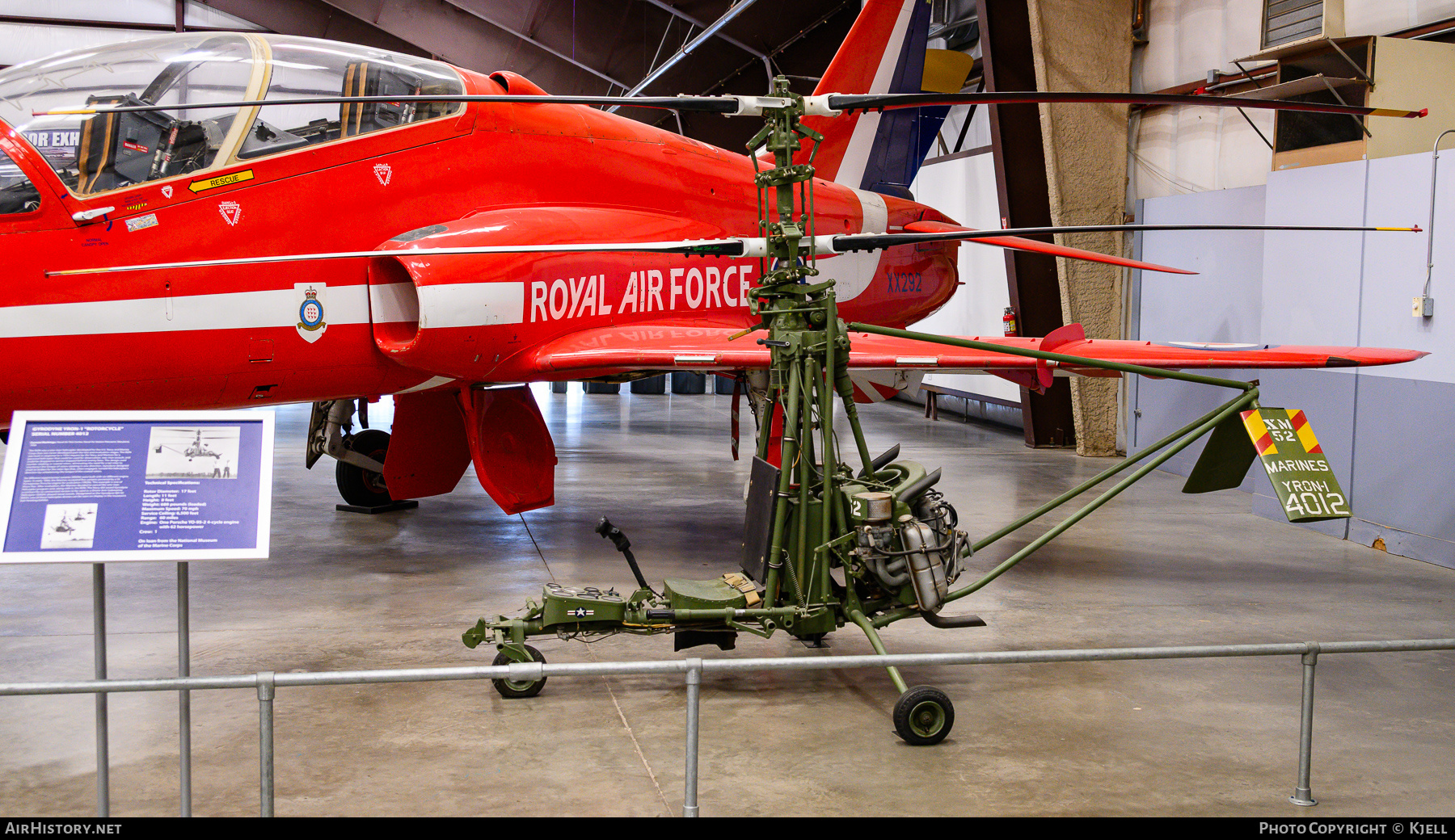Aircraft Photo of 4012 | Gyrodyne YRON-1 Rotorcycle | USA - Marines | AirHistory.net #820670