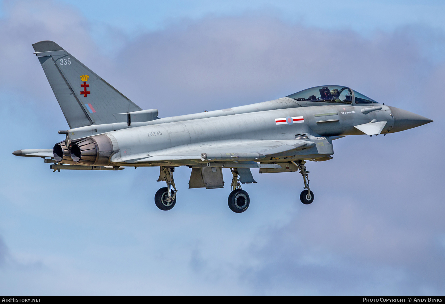 Aircraft Photo of ZK335 | Eurofighter EF-2000 Typhoon FGR4 | UK - Air Force | AirHistory.net #820697