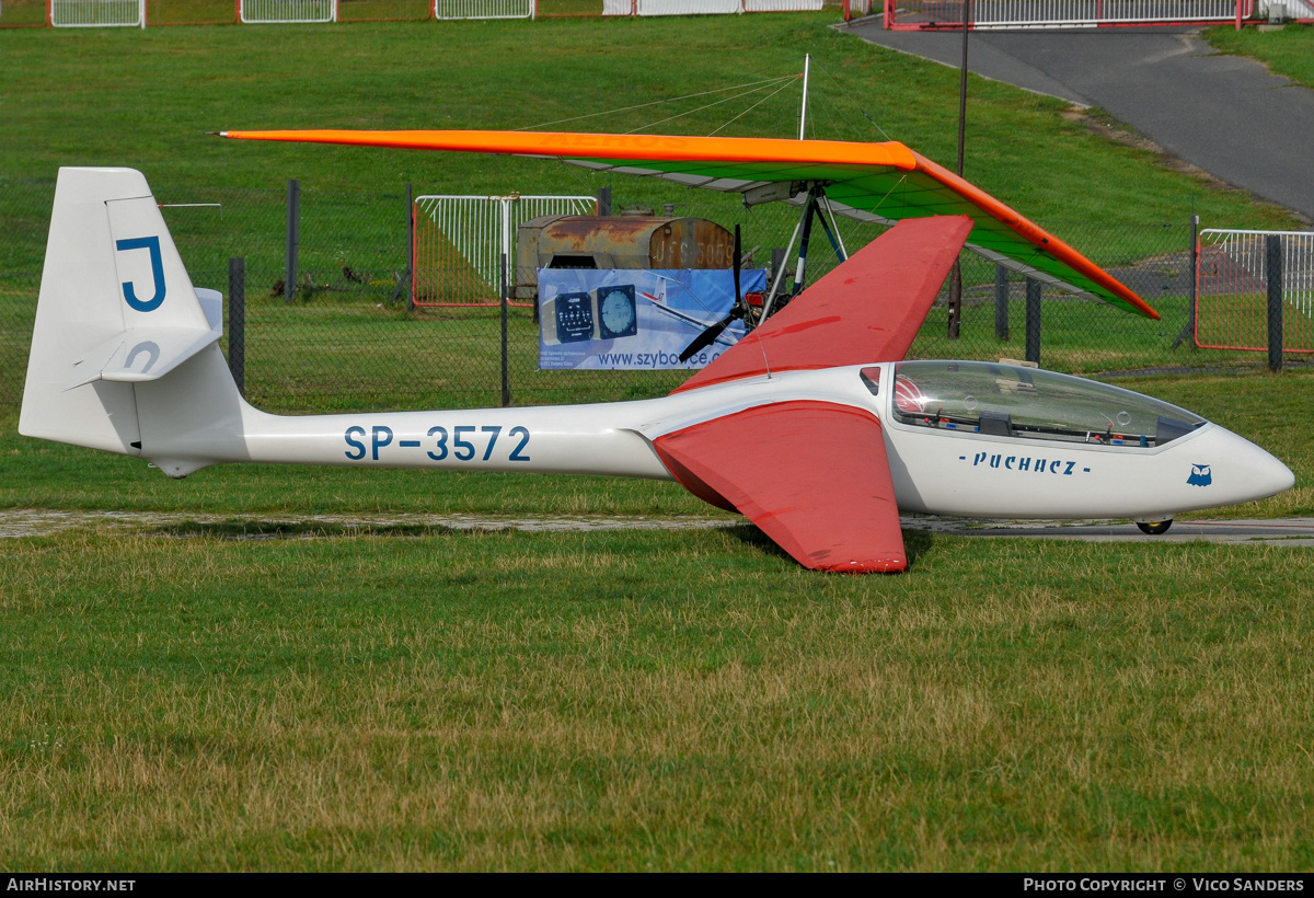 Aircraft Photo of SP-3572 | PZL-Bielsko SZD-50-3 Puchacz | AirHistory.net #820702