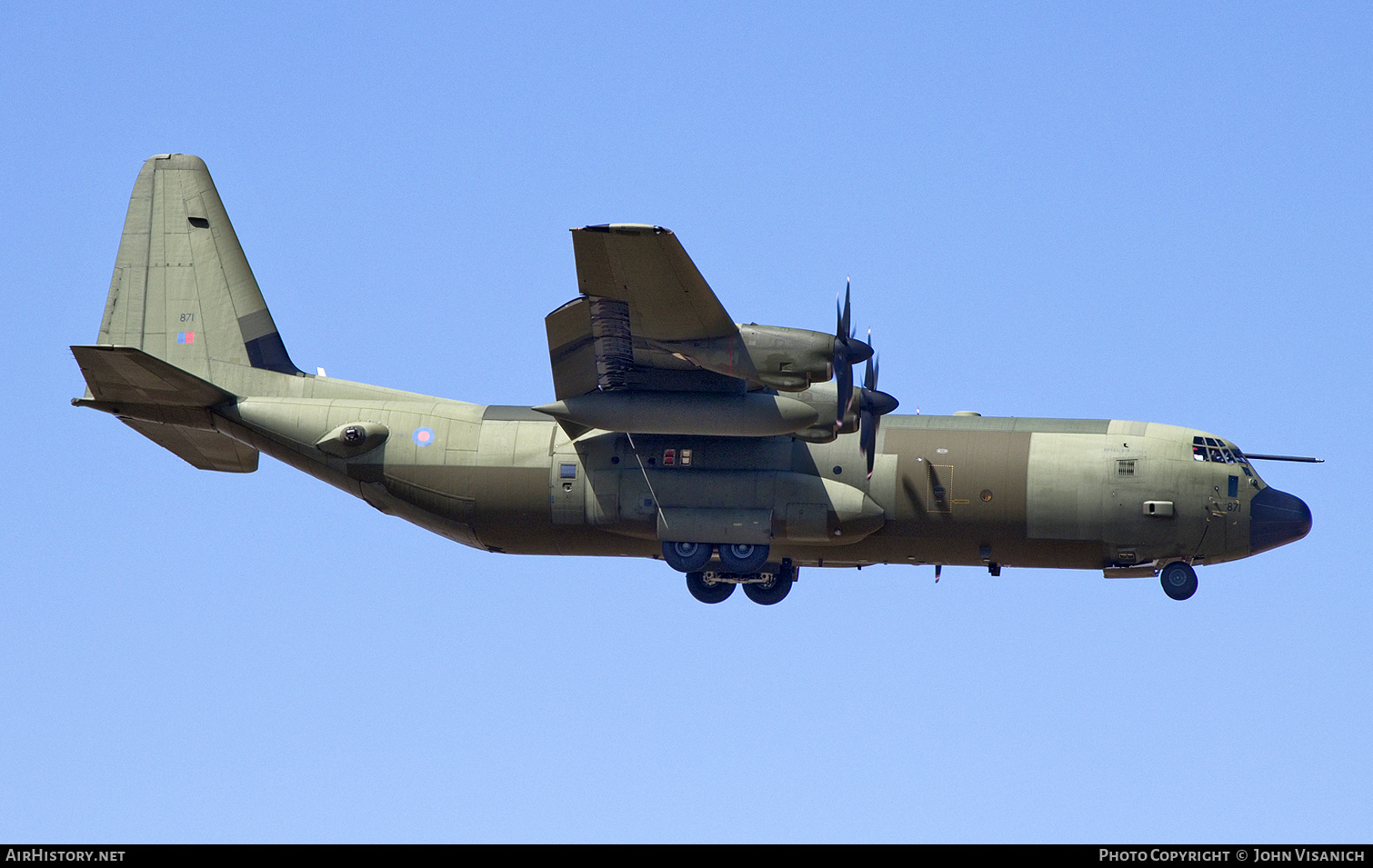 Aircraft Photo of ZH871 | Lockheed Martin C-130J-30 Hercules C4 | UK - Air Force | AirHistory.net #820704