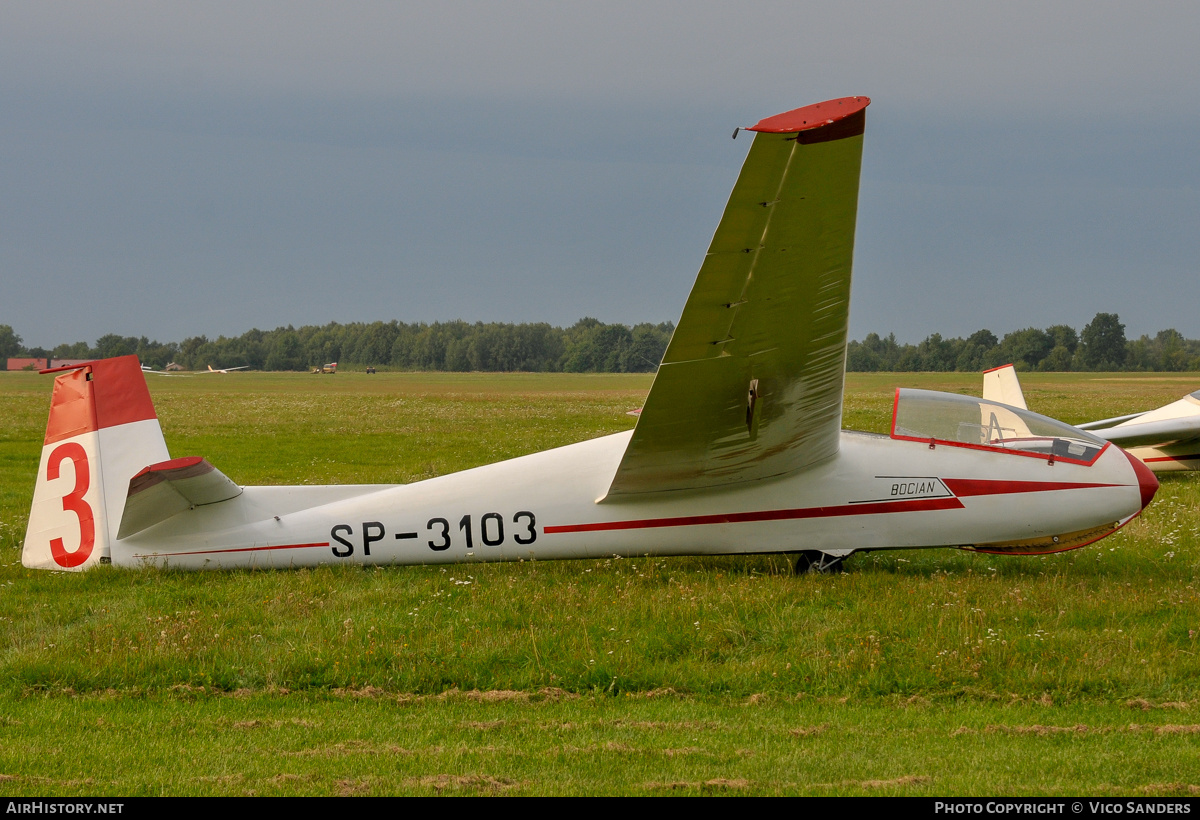 Aircraft Photo of SP-3103 | PZL-Bielsko SZD-9BIS Bocian 1E | Aeroklub LubelskI | AirHistory.net #820713