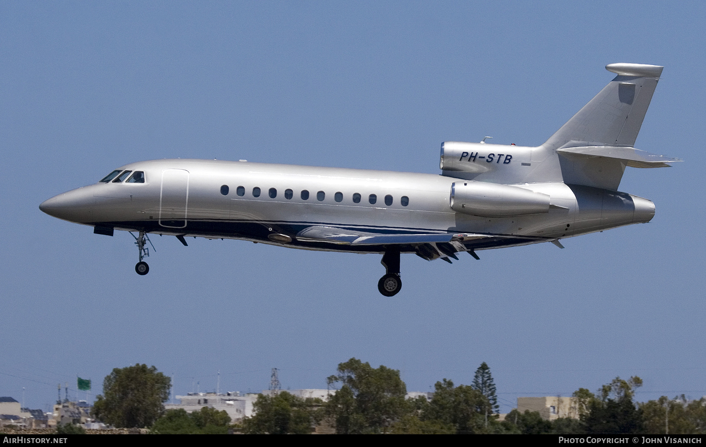 Aircraft Photo of PH-STB | Dassault Falcon 900C | AirHistory.net #820714