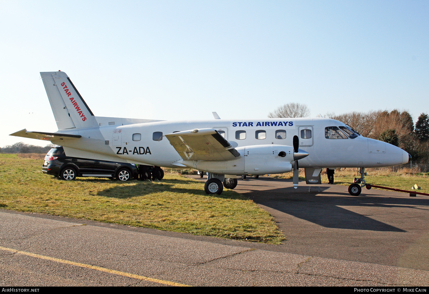 Aircraft Photo of ZA-ADA | Embraer EMB-110P2 Bandeirante | Star Airways | AirHistory.net #820721