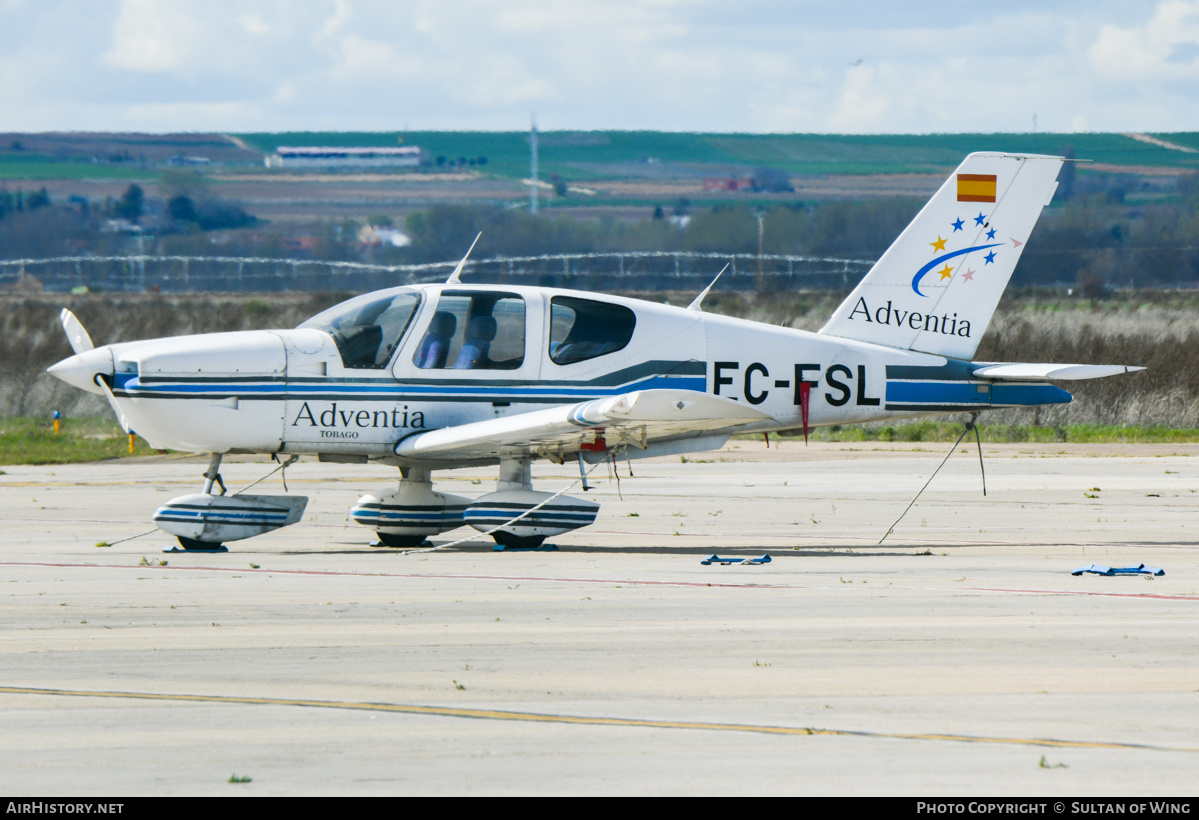Aircraft Photo of EC-FSL | Socata TB-10 Tobago | Adventia - European College of Aeronautics | AirHistory.net #820728