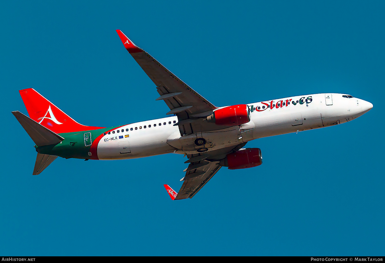 Aircraft Photo of EC-NLK | Boeing 737-81M | AlbaStar | AirHistory.net #820747