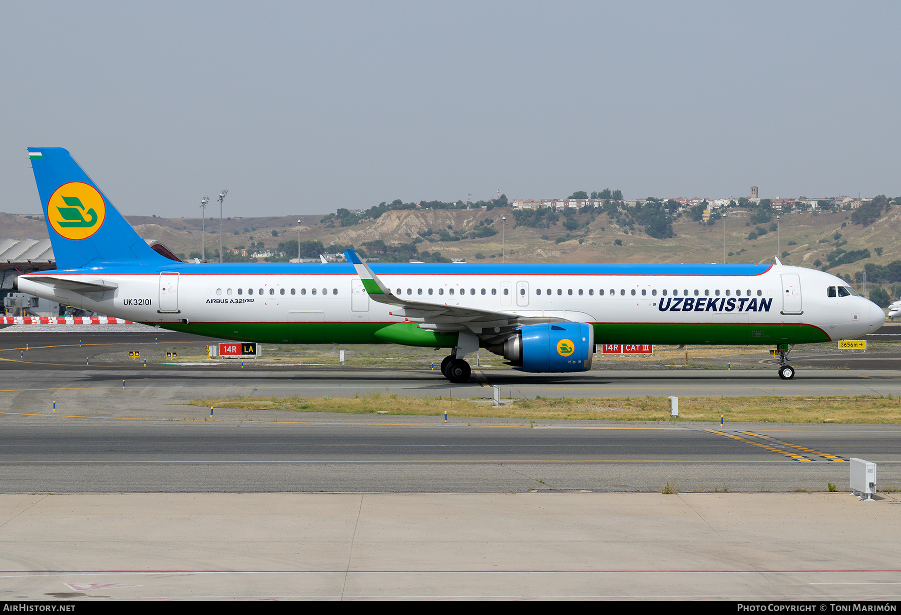 Aircraft Photo of UK32101 | Airbus A321-253NX | Uzbekistan Airways | AirHistory.net #820752