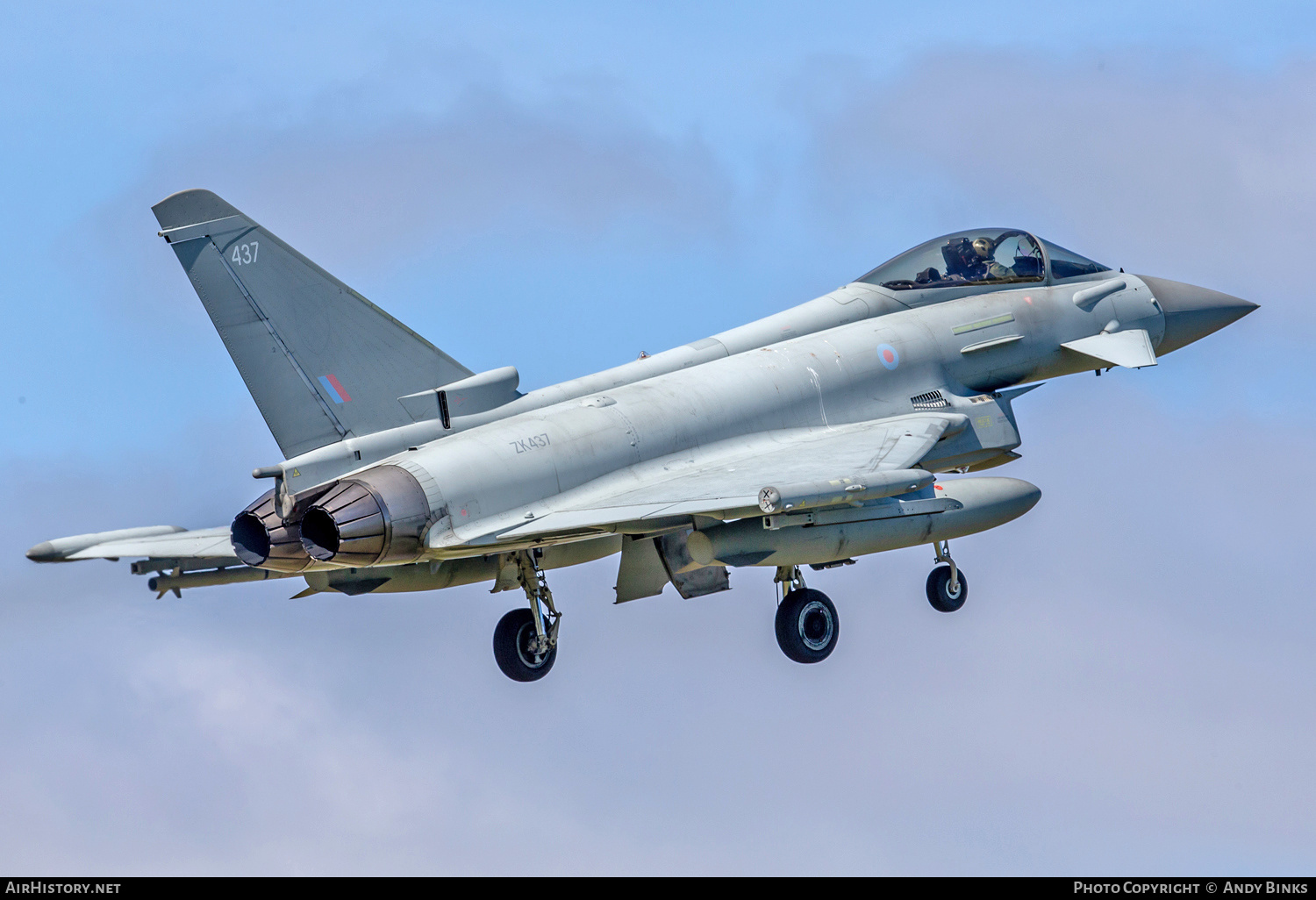 Aircraft Photo of ZK437 | Eurofighter EF-2000 Typhoon FGR4 | UK - Air Force | AirHistory.net #820759