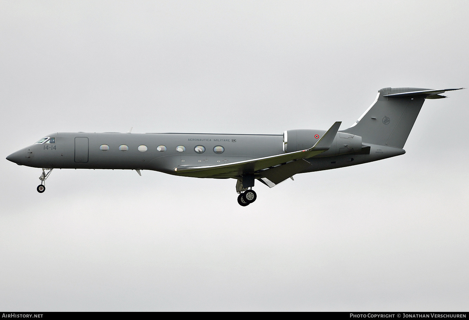 Aircraft Photo of MM62332 | Gulfstream Aerospace C-550A Gulfstream G550/C41STAR | Italy - Air Force | AirHistory.net #820762
