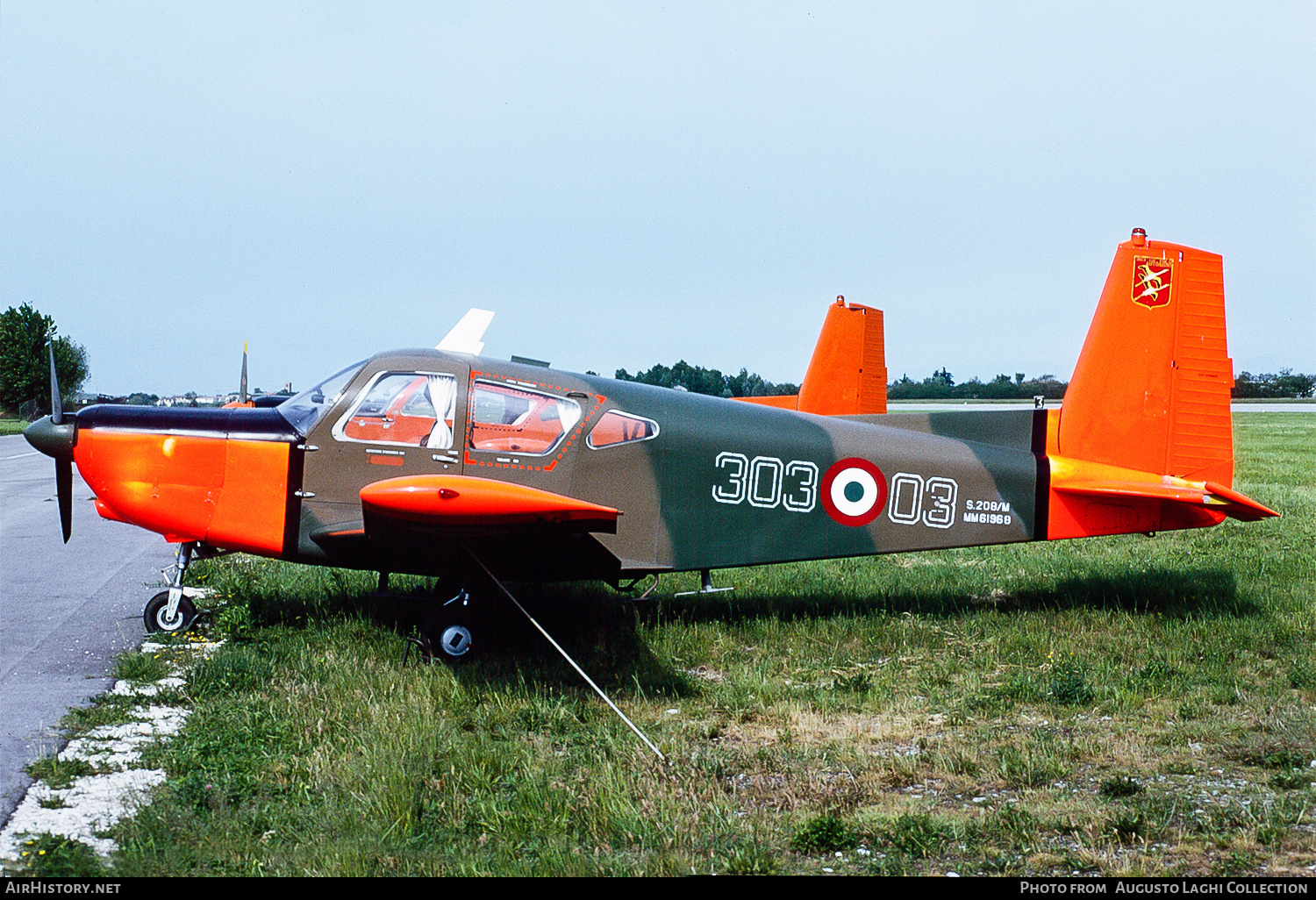 Aircraft Photo of MM61968 | SIAI-Marchetti S-208M | Italy - Air Force | AirHistory.net #820767