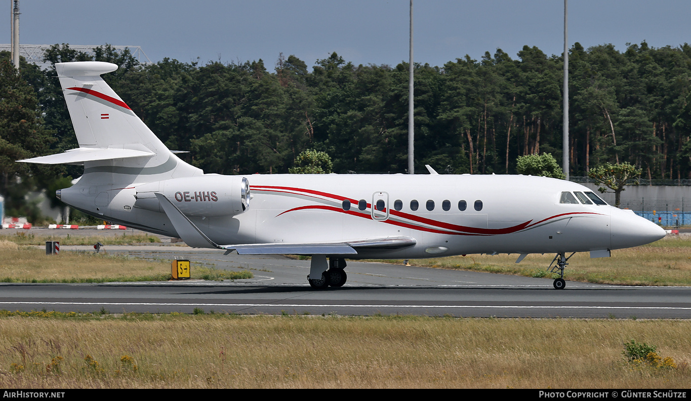 Aircraft Photo of OE-HHS | Dassault Falcon 2000LX | AirHistory.net #820769