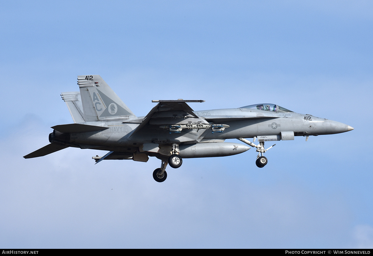 Aircraft Photo of 166648 | Boeing F/A-18E Super Hornet | USA - Navy | AirHistory.net #820772