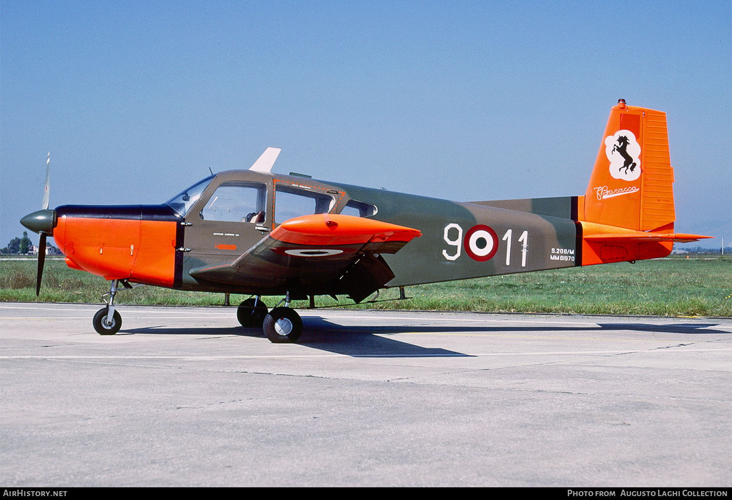 Aircraft Photo of MM61970 | SIAI-Marchetti S-208M | Italy - Air Force | AirHistory.net #820773