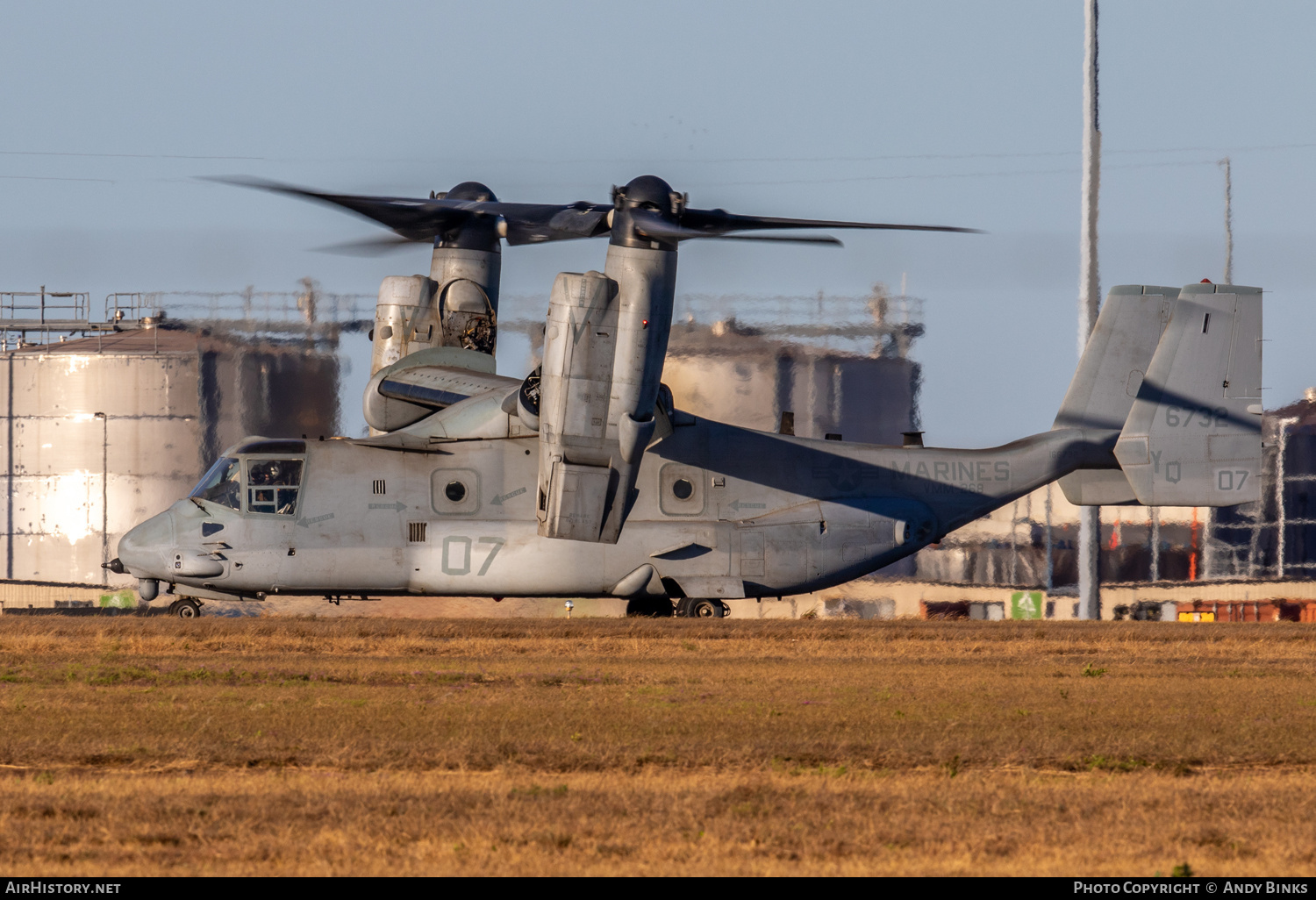 Aircraft Photo of 166732 | Bell-Boeing MV-22B Osprey | USA - Marines | AirHistory.net #820797
