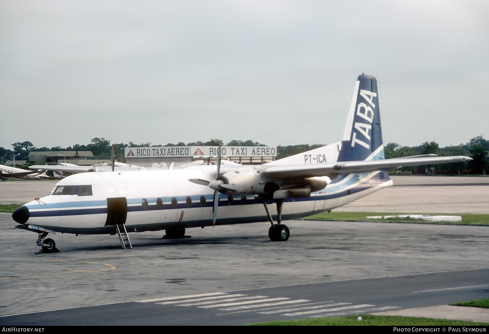 Aircraft Photo of PT-ICA | Fairchild Hiller FH-227B | TABA - Transportes Aéreos Regionais da Bacia Amazônica | AirHistory.net #820798