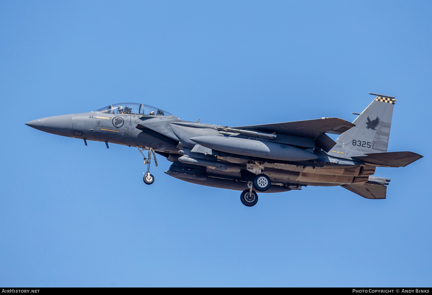 Aircraft Photo of 8325 | Boeing F-15SG Strike Eagle | Singapore - Air Force | AirHistory.net #820806
