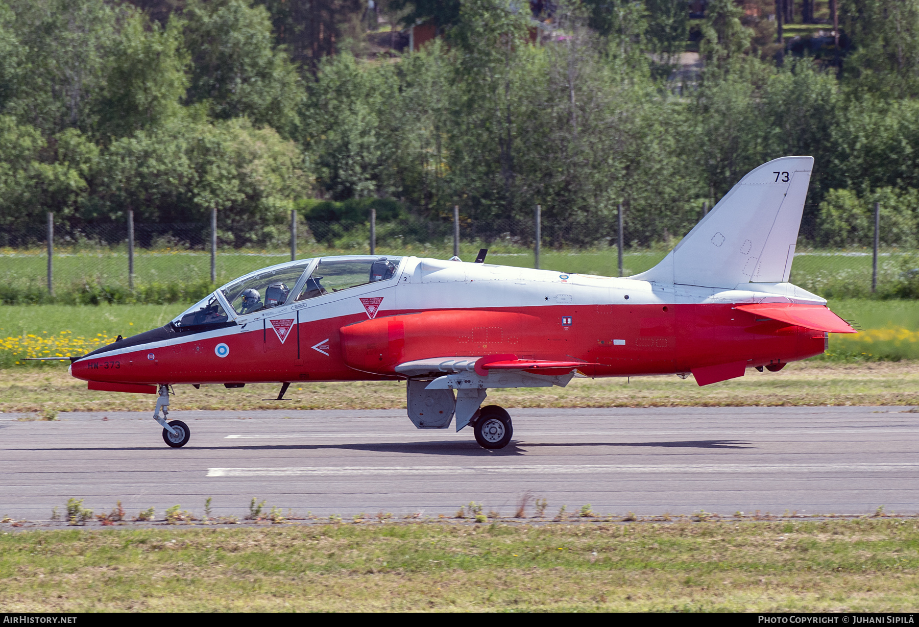Aircraft Photo of HW-373 | British Aerospace Hawk 66 | Finland - Air Force | AirHistory.net #820817