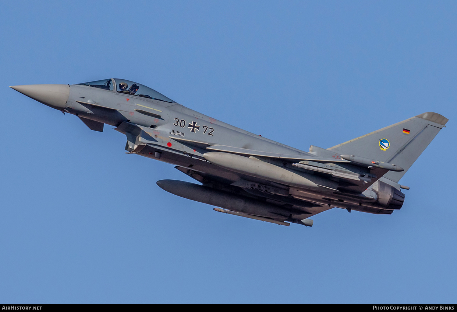 Aircraft Photo of 3072 | Eurofighter EF-2000 Typhoon S | Germany - Air Force | AirHistory.net #820818
