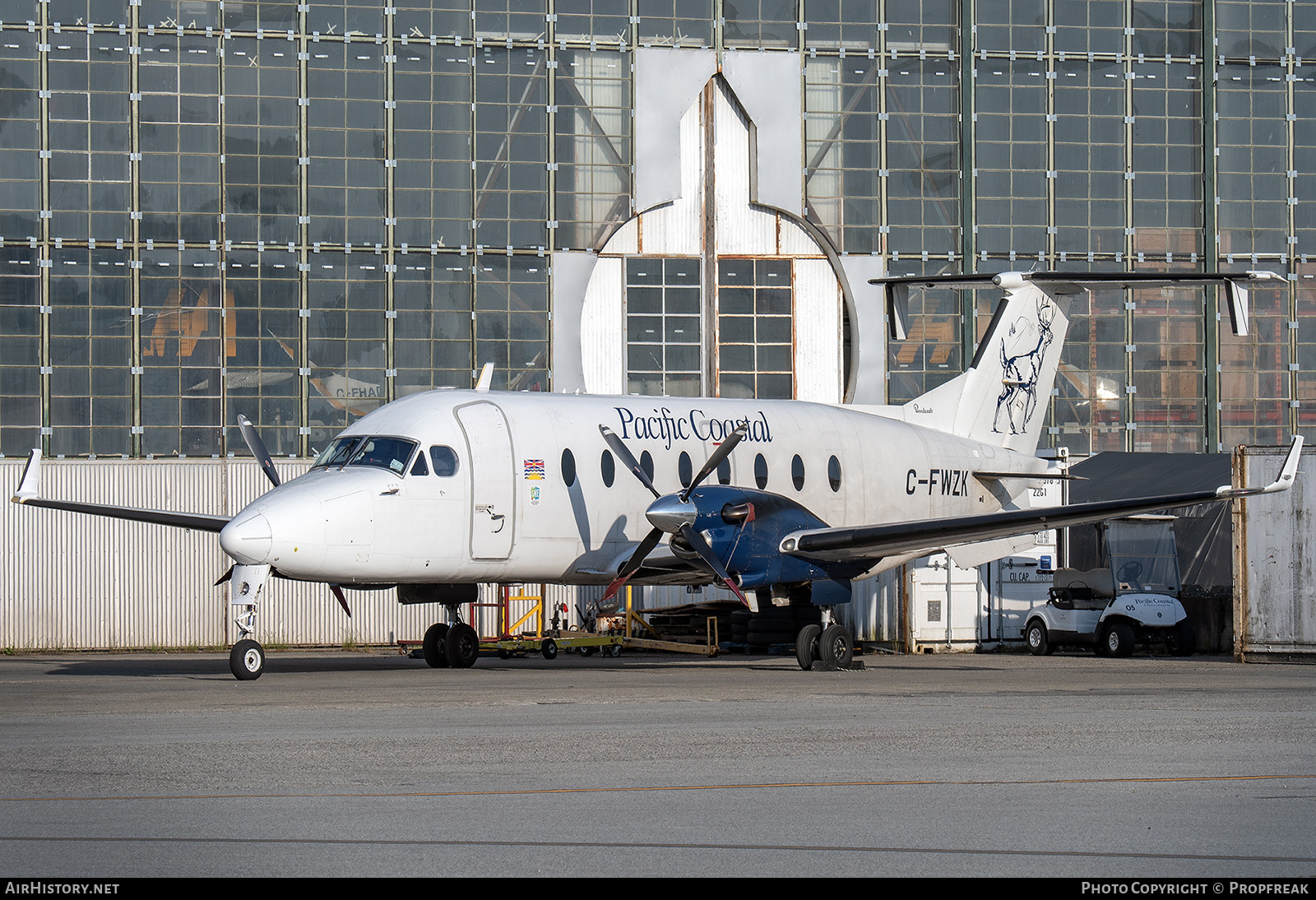 Aircraft Photo of C-FWZK | Beech 1900D | Pacific Coastal Airlines | AirHistory.net #820827