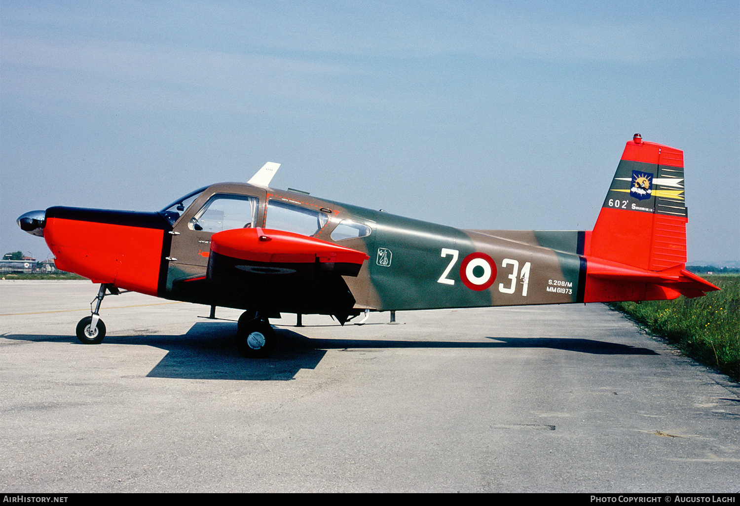 Aircraft Photo of MM61973 | SIAI-Marchetti S-208M | Italy - Air Force | AirHistory.net #820829