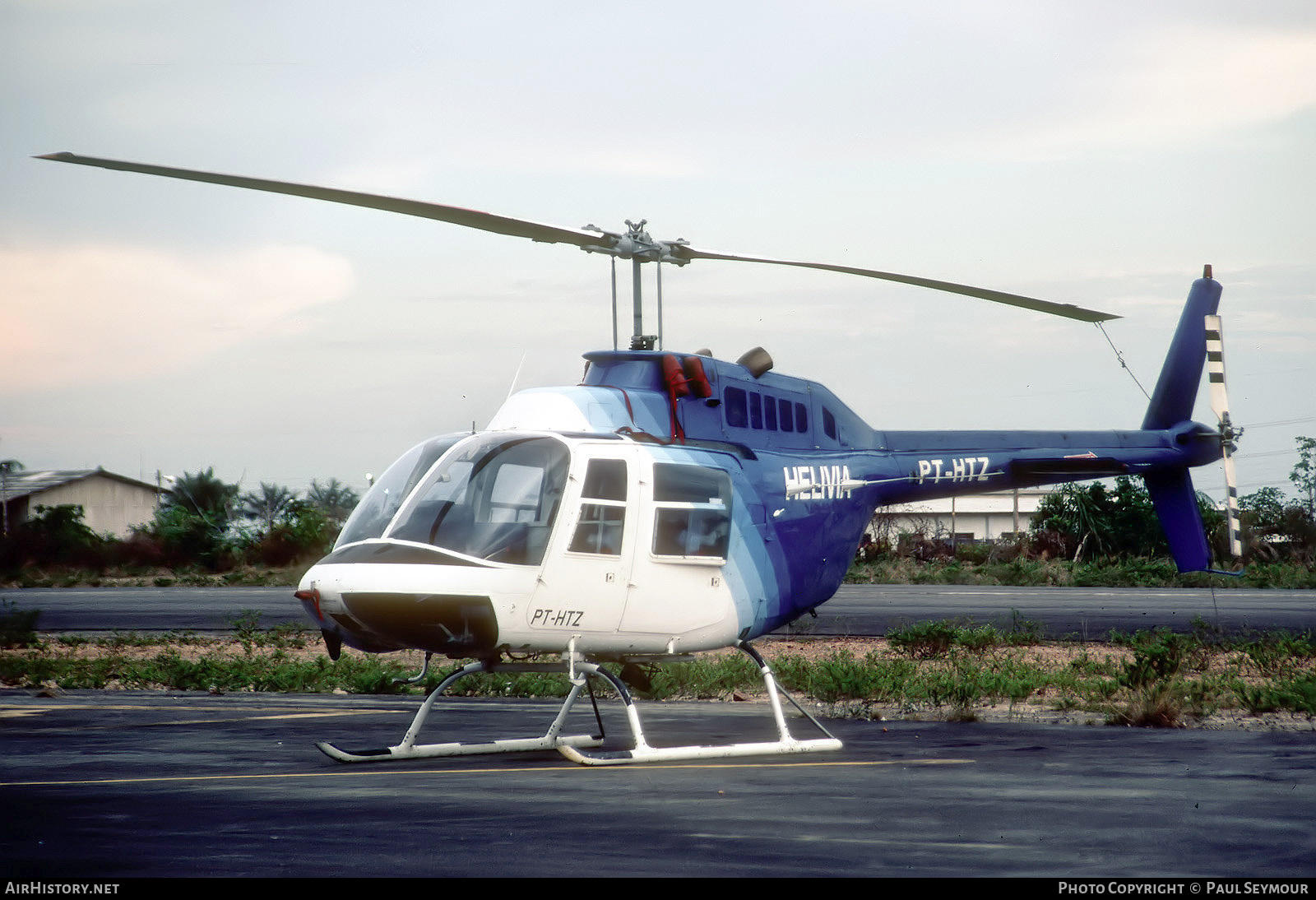 Aircraft Photo of PT-HTZ | Bell 206B-3 JetRanger III | Helivia | AirHistory.net #820833