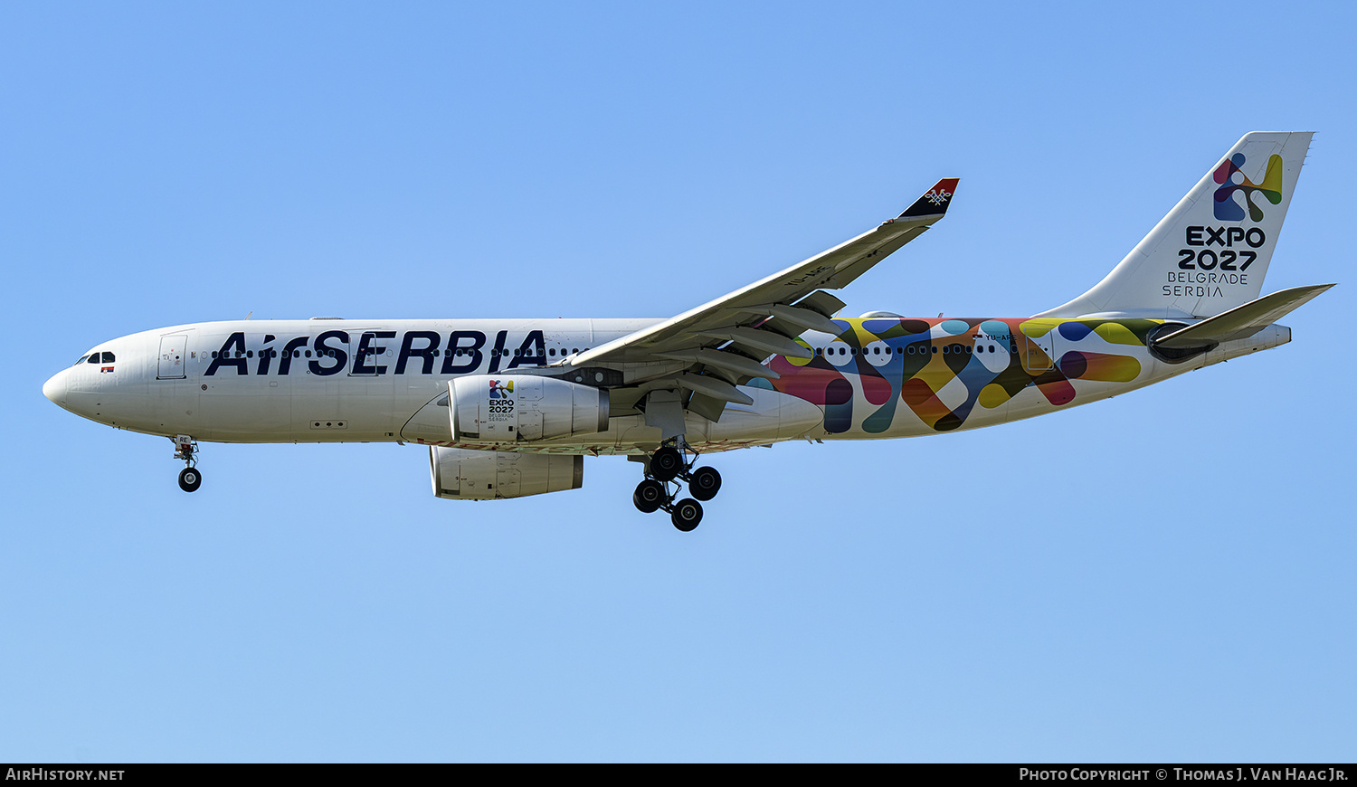 Aircraft Photo of YU-ARE | Airbus A330-243 | Air Serbia | AirHistory.net #820839