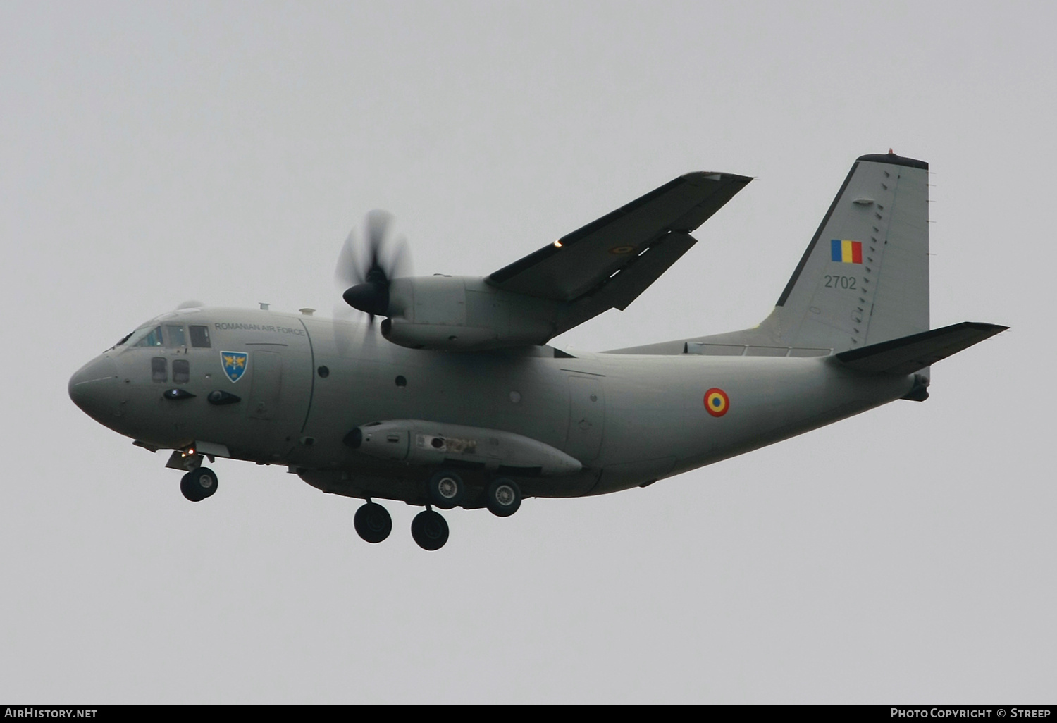 Aircraft Photo of 2702 | Alenia C-27J Spartan | Romania - Air Force | AirHistory.net #820845