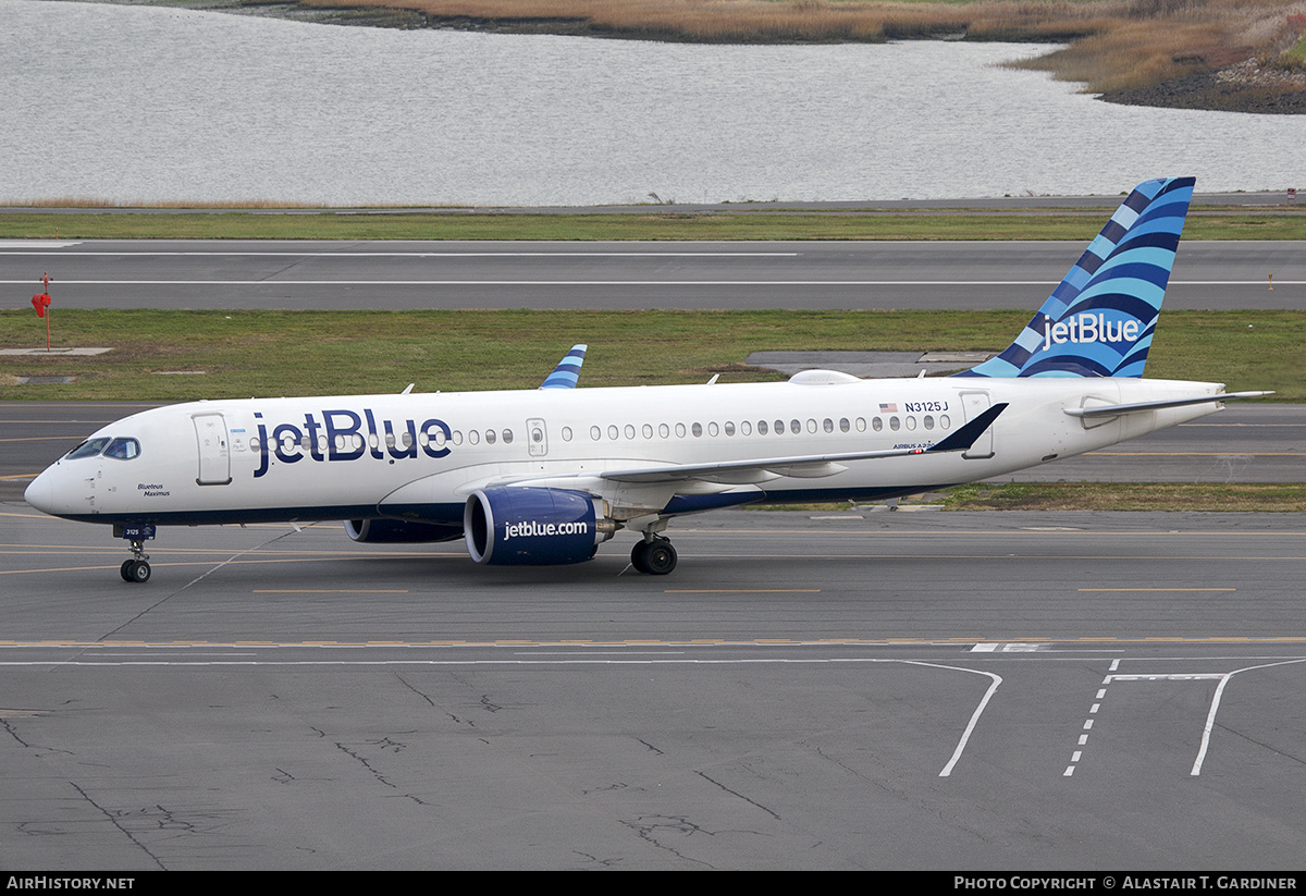 Aircraft Photo of N3125J | Bombardier CSeries CS300 (BD-500-1A11) | JetBlue Airways | AirHistory.net #820850