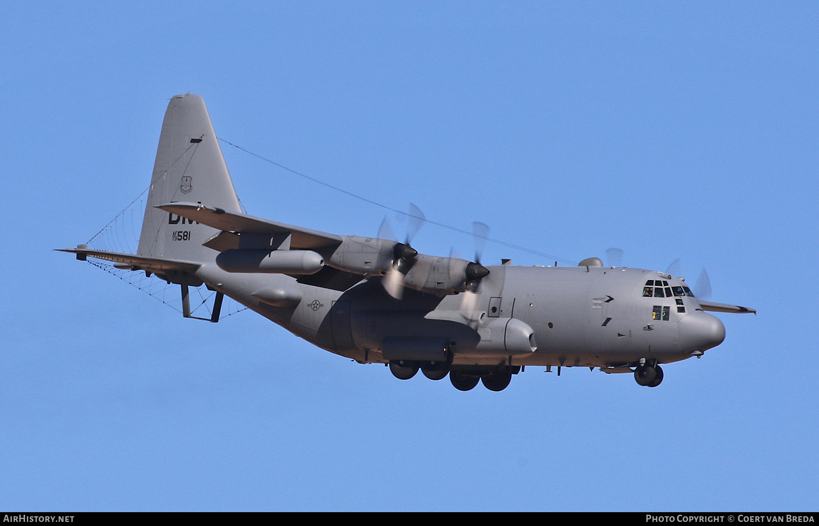 Aircraft Photo of 73-1581 / AF73581 | Lockheed EC-130H Hercules (L-382) | USA - Air Force | AirHistory.net #820851