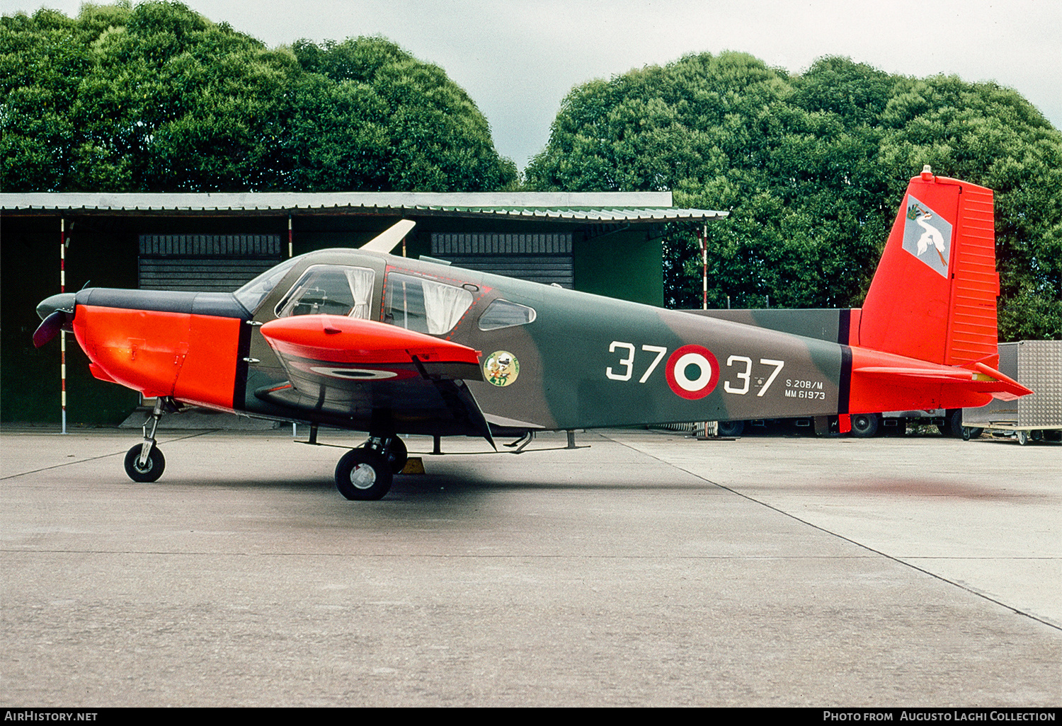 Aircraft Photo of MM61973 | SIAI-Marchetti S-208M | Italy - Air Force | AirHistory.net #820856