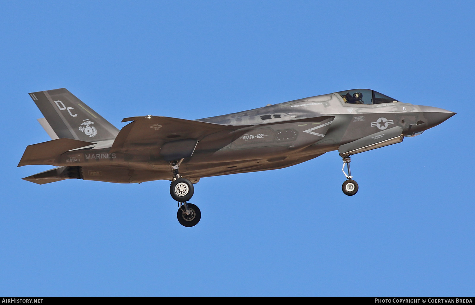 Aircraft Photo of 168840 | Lockheed Martin F-35B Lightning II | USA - Marines | AirHistory.net #820857