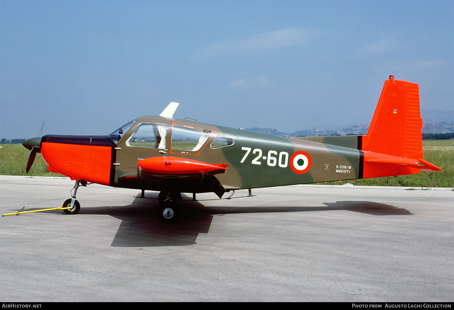 Aircraft Photo of MM61971 | SIAI-Marchetti S-208M | Italy - Air Force | AirHistory.net #820867
